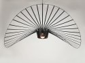 LAMPA WISZĄCA CAPELLO FI 140 tworzywo CZARNA E27 w kształcie damskiego KAPELUSZA lekka i nowoczesna King Home LAMPA WISZĄCA CAPELLO FI 140 tworzywo CZARNA E27 w kształcie damskiego KAPELUSZA lekka i nowoczesna King Home