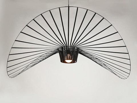 LAMPA WISZĄCA CAPELLO FI 140 tworzywo CZARNA E27 w kształcie damskiego KAPELUSZA lekka i nowoczesna King Home LAMPA WISZĄCA CAPELLO FI 140 tworzywo CZARNA E27 w kształcie damskiego KAPELUSZA lekka i nowoczesna King Home
