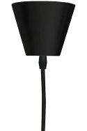 LAMPA WISZĄCA CAPELLO FI 140 tworzywo CZARNA E27 w kształcie damskiego KAPELUSZA lekka i nowoczesna King Home LAMPA WISZĄCA CAPELLO FI 140 tworzywo CZARNA E27 w kształcie damskiego KAPELUSZA lekka i nowoczesna King Home