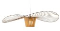 King Home Lampa wisząca CAPELLO FI 140 złota tworzywo sztuczne przewód i podsufitka czarny kształt kapelusza E27 King Home Lampa wisząca CAPELLO FI 140 złota tworzywo sztuczne przewód i podsufitka czarny kształt kapelusza E27