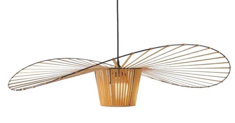 King Home Lampa wisząca CAPELLO FI 140 złota tworzywo sztuczne przewód i podsufitka czarny kształt kapelusza E27 King Home Lampa wisząca CAPELLO FI 140 złota tworzywo sztuczne przewód i podsufitka czarny kształt kapelusza E27
