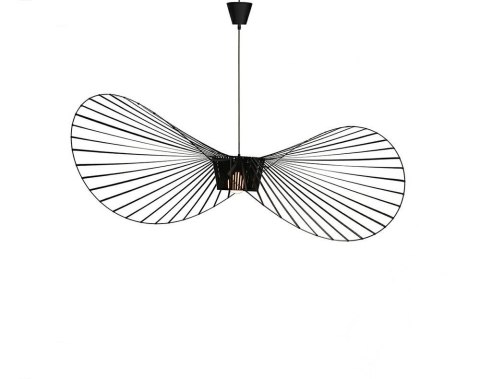 King Home Lampa wisząca CAPELLO FI 80 czarna tworzywo sztuczne kształt kapelusza E27 King Home Lampa wisząca CAPELLO FI 80 czarna tworzywo sztuczne kształt kapelusza E27