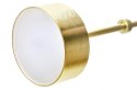 King Home Lampa wisząca CAPRI DISC 5 złota - LED aluminium szkło przypomina bańki mydlane