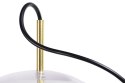 King Home Lampa wisząca CAPRI złota - LED, aluminium klosz szkło przezroczysty King Home Lampa wisząca CAPRI złota - LED, aluminium klosz szkło przezroczysty