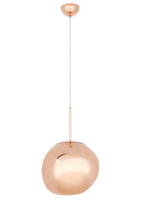 King Home Lampa wisząca FUSION 30 miedziana - akryl nieregularna kula do domu i do lokalu King Home Lampa wisząca FUSION 30 miedziana - akryl nieregularna kula do domu i do lokalu