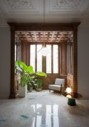 King Home Lampa wisząca HALM 30 - mosiądz klosz w kształcie kuli biały szkło do domu i do lokalu hotelu King Home Lampa wisząca HALM 30 - mosiądz klosz w kształcie kuli biały szkło do domu i do lokalu hotelu