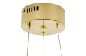 King Home Lampa wisząca LORO 3 UP złota - LED