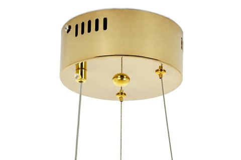 King Home Lampa wisząca LORO 3 UP złota - LED King Home Lampa wisząca LORO 3 UP złota - LED