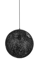 King Home Lampa wisząca LUNA 60 czarna - sznurek konopny King Home Lampa wisząca LUNA 60 czarna - sznurek konopny
