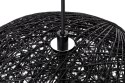 King Home Lampa wisząca LUNA 60 czarna - sznurek konopny King Home Lampa wisząca LUNA 60 czarna - sznurek konopny