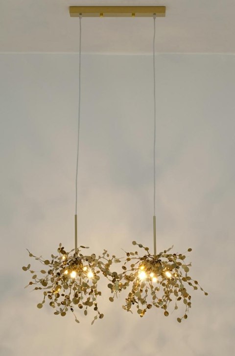 LAMPA wisząca sufitowa MONETE - METALOWA ZŁOTA BŁYSZCZĄCA przypomina garść monet podrzuconych do góry King Home LAMPA wisząca sufitowa MONETE - METALOWA ZŁOTA BŁYSZCZĄCA przypomina garść monet podrzuconych do góry King Home