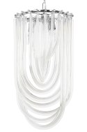LAMPA WISZĄCA MURANO L CHROM - szkło, metal 3xE14 King Home do wnętrz tradycyjnych i nowoczesnych LAMPA WISZĄCA MURANO L CHROM - szkło, metal 3xE14 King Home do wnętrz tradycyjnych i nowoczesnych