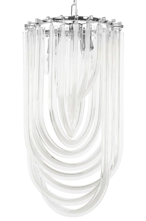LAMPA WISZĄCA MURANO L CHROM - szkło, metal 3xE14 King Home do wnętrz tradycyjnych i nowoczesnych LAMPA WISZĄCA MURANO L CHROM - szkło, metal 3xE14 King Home do wnętrz tradycyjnych i nowoczesnych
