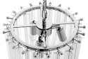 LAMPA WISZĄCA MURANO L CHROM - szkło, metal 3xE14 King Home do wnętrz tradycyjnych i nowoczesnych LAMPA WISZĄCA MURANO L CHROM - szkło, metal 3xE14 King Home do wnętrz tradycyjnych i nowoczesnych