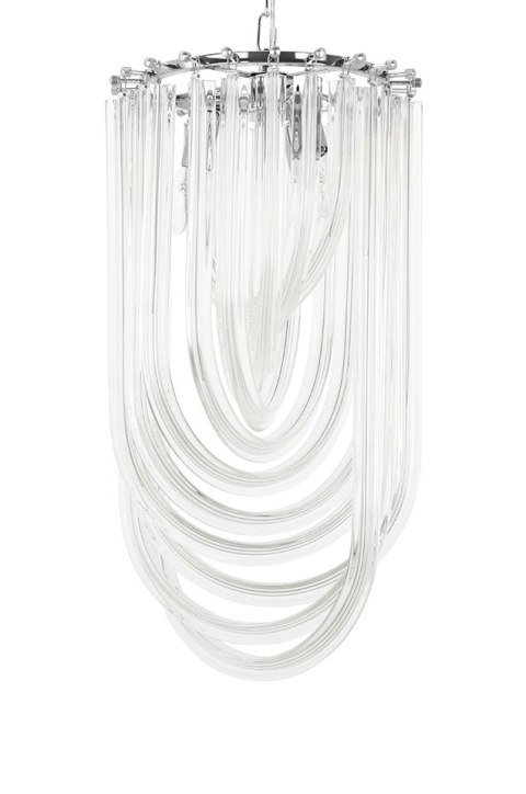 LAMPA WISZĄCA E14 MURANO S chrom - szkło metal KING HOME LAMPA WISZĄCA E14 MURANO S chrom - szkło metal KING HOME