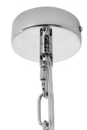 LAMPA WISZĄCA E14 MURANO S chrom - szkło metal KING HOME