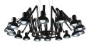 LAMPA WISZĄCA RAGNO 16 King Home CZARNA - aluminium REGULOWANE RAMIONA do domu biura hotelu LAMPA WISZĄCA RAGNO 16 King Home CZARNA - aluminium REGULOWANE RAMIONA do domu biura hotelu