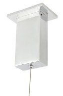 King Home Lampa wisząca RING 60 srebrna - LED stal nierdzewna polerowana na wysoki połysk osłona tworzywo mleczny King Home Lampa wisząca RING 60 srebrna - LED stal nierdzewna polerowana na wysoki połysk osłona tworzywo mleczny