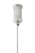 King Home Lampa wisząca RING 60 srebrna - LED stal nierdzewna polerowana na wysoki połysk osłona tworzywo mleczny King Home Lampa wisząca RING 60 srebrna - LED stal nierdzewna polerowana na wysoki połysk osłona tworzywo mleczny