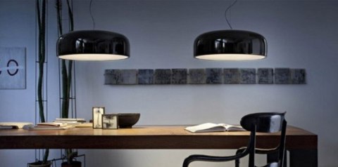 King Home Lampa wisząca SMITH okrągła czarna - aluminium osłona biały akryl 3xE27 King Home Lampa wisząca SMITH okrągła czarna - aluminium osłona biały akryl 3xE27