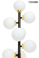 MOOSEE lampa podłogowa COSMO FLOOR BLACK - czarna, zlota MOOSEE lampa podłogowa COSMO FLOOR BLACK - czarna, zlota