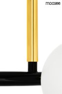 LAMPA WISZĄCA LED COSMO LEVEL M - metal CZARNY ZŁOTY kuliste klosze SZKŁO MLECZNE 16xG9 MOOSEE LAMPA WISZĄCA LED COSMO LEVEL M - metal CZARNY ZŁOTY kuliste klosze SZKŁO MLECZNE 16xG9 MOOSEE