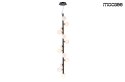 MOOSEE lampa wisząca COSMO VERTICAL M - czarna, złota MOOSEE lampa wisząca COSMO VERTICAL M - czarna, złota