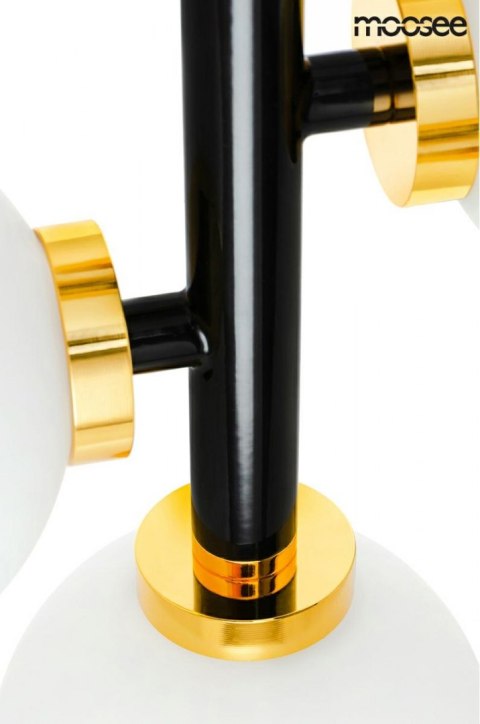 MOOSEE lampa wisząca COSMO VERTICAL M - czarna, złota MOOSEE lampa wisząca COSMO VERTICAL M - czarna, złota
