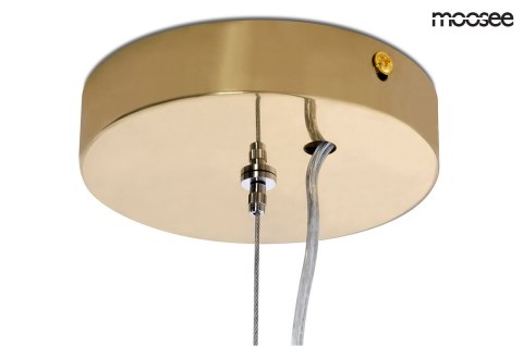 MOOSEE lampa wisząca HALO - złota MOOSEE lampa wisząca HALO - złota