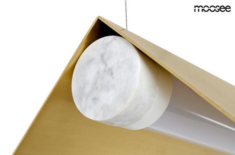 LAMPA WISZĄCA LED PICCO S - ZŁOTA miedź SZKŁO MLECZNE MOOSEE LAMPA WISZĄCA LED PICCO S - ZŁOTA miedź SZKŁO MLECZNE MOOSEE