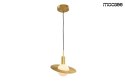 MOOSEE lampa wisząca URAN - złota połączenie mosiądzu w złotym kolorze i kulistego klosza wykonanego z mlecznego szkła MOOSEE lampa wisząca URAN - złota połączenie mosiądzu w złotym kolorze i kulistego klosza wykonanego z mlecznego szkła