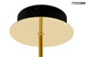 MOOSEE lampa wisząca VALENTINO 120- złota połączenia stali nierdzewnej błyszczącej i szklanych kloszy w kształcie kuli MOOSEE lampa wisząca VALENTINO 120- złota połączenia stali nierdzewnej błyszczącej i szklanych kloszy w kształcie kuli