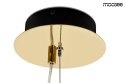 MOOSEE lampa wisząca VALENTINO M - złota stal nierdzewna klosze szkło mleczne MOOSEE lampa wisząca VALENTINO M - złota stal nierdzewna klosze szkło mleczne