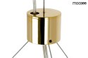 MOOSEE lampa wisząca VALENTINO M - złota stal nierdzewna klosze szkło mleczne MOOSEE lampa wisząca VALENTINO M - złota stal nierdzewna klosze szkło mleczne