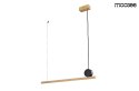 LAMPA wisząca LED WAND 80 - złota połączenie mosiądzu w kolorze złotym i aluminium w kolorze czarnym MOOSEE LAMPA wisząca LED WAND 80 - złota połączenie mosiądzu w kolorze złotym i aluminium w kolorze czarnym MOOSEE