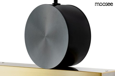 LAMPA wisząca LED WAND 80 - złota połączenie mosiądzu w kolorze złotym i aluminium w kolorze czarnym MOOSEE LAMPA wisząca LED WAND 80 - złota połączenie mosiądzu w kolorze złotym i aluminium w kolorze czarnym MOOSEE