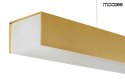 LAMPA wisząca LED WAND 80 - złota połączenie mosiądzu w kolorze złotym i aluminium w kolorze czarnym MOOSEE LAMPA wisząca LED WAND 80 - złota połączenie mosiądzu w kolorze złotym i aluminium w kolorze czarnym MOOSEE