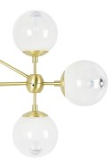 Lampa wisząca PLANETARIO 10 GOLD złota - klosze matowe Lampa wisząca PLANETARIO 10 GOLD złota - klosze matowe