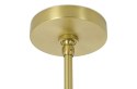 Lampa wisząca PLANETARIO 10 GOLD złota - klosze matowe Lampa wisząca PLANETARIO 10 GOLD złota - klosze matowe