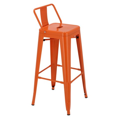 D2.DESIGN Hoker Paris Back short 75cm orange insp. Tolix D2.DESIGN Hoker Paris Back short 75cm orange insp. Tolix