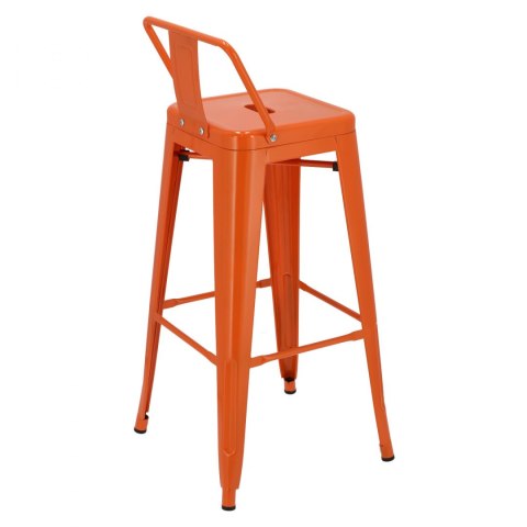 D2.DESIGN Hoker Paris Back short 75cm orange insp. Tolix D2.DESIGN Hoker Paris Back short 75cm orange insp. Tolix