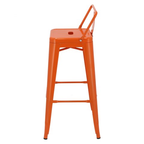 D2.DESIGN Hoker Paris Back short 75cm orange insp. Tolix D2.DESIGN Hoker Paris Back short 75cm orange insp. Tolix