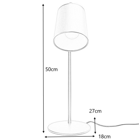 King Home Lampa biurkowa stołowa nocna FLAMING TABLE czarna wykończenie satynowe stal E27 King Home Lampa biurkowa stołowa nocna FLAMING TABLE czarna wykończenie satynowe stal E27
