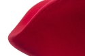 King Home Fotel SWAN WOOL PREMIUM obrotowy czerwony - wełna kaszmirowa, podstawa stal chromowana King Home Fotel SWAN WOOL PREMIUM obrotowy czerwony - wełna kaszmirowa, podstawa stal chromowana