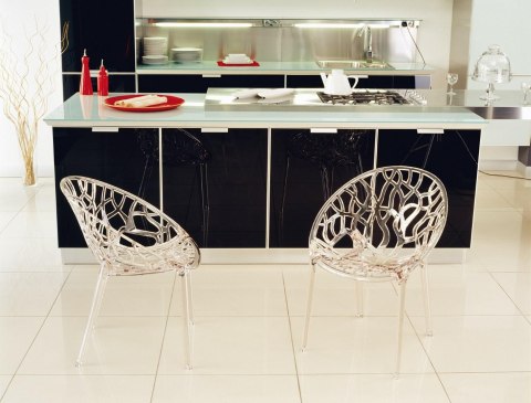 D2.DESIGN Krzesło Coral transparent tworzywo można sztaplować do wnętrz i na zewnątrz D2.DESIGN Krzesło Coral transparent tworzywo można sztaplować do wnętrz i na zewnątrz