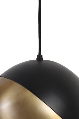 Light&Living Lampa wisząca Namco 20 czarna/antyczny brąz