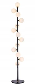 MOOSEE lampa podłogowa COSMO FLOOR BLACK - czarna, zlota MOOSEE lampa podłogowa COSMO FLOOR BLACK - czarna, zlota