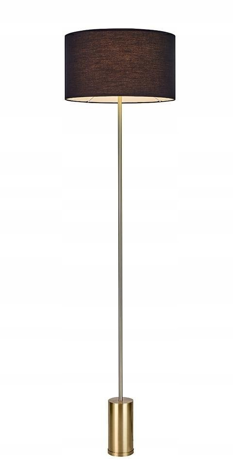 LAMPA PODŁOGOWA SANTORINI - podstawa stal szczotkowana ZŁOTA CZARNY klosz tkanina E27 MOOSEE LAMPA PODŁOGOWA SANTORINI - podstawa stal szczotkowana ZŁOTA CZARNY klosz tkanina E27 MOOSEE