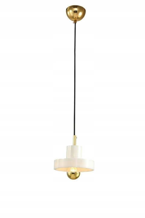 MOOSEE lampa wisząca ARCO 20 - złota podsufitka, marmur jasny czarny przewód E27 do domu i do lokalu MOOSEE lampa wisząca ARCO 20 - złota podsufitka, marmur jasny czarny przewód E27 do domu i do lokalu