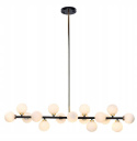 LAMPA WISZĄCA LED COSMO LEVEL M - metal CZARNY ZŁOTY kuliste klosze SZKŁO MLECZNE 16xG9 MOOSEE LAMPA WISZĄCA LED COSMO LEVEL M - metal CZARNY ZŁOTY kuliste klosze SZKŁO MLECZNE 16xG9 MOOSEE
